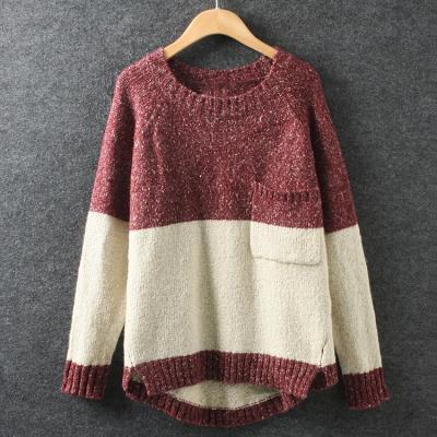Irregular Loose Pullover Sweater