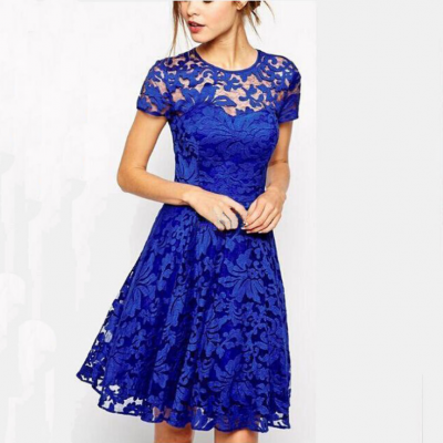 2015 fashion lace dress
