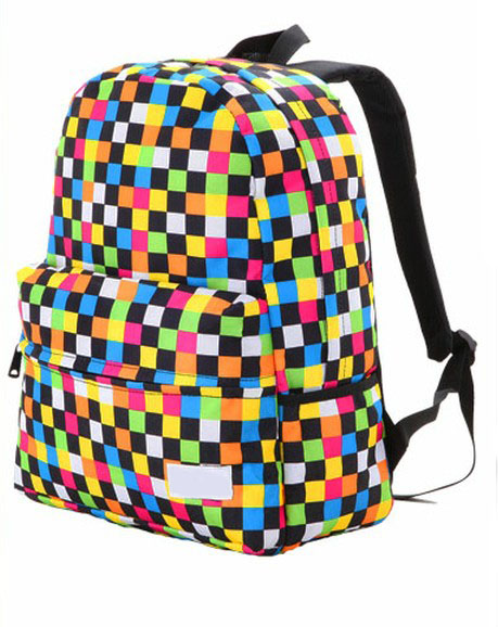 colorful backpack