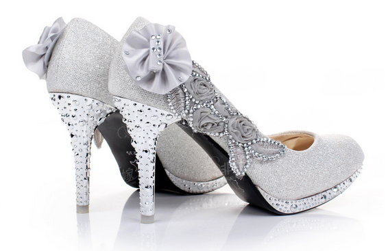 8cm heel wedding shoes