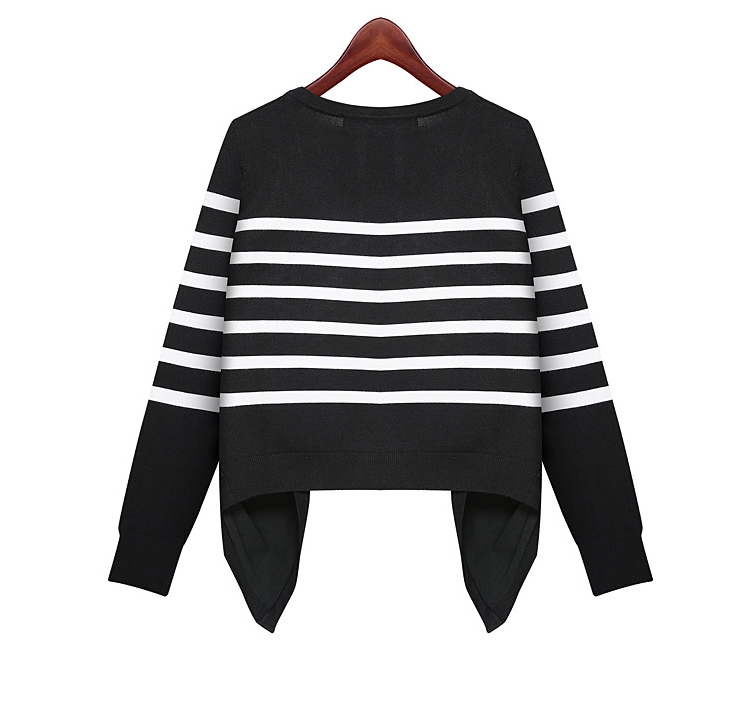 Europe And The United States Women's Fall 2015 Fashion Cardigan Black ...
