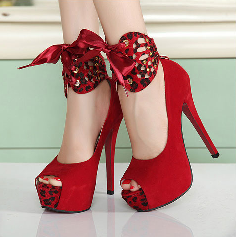 autumn high heels