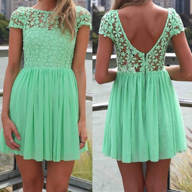 mint summer dress