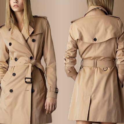 Long-sleeved Double-breasted Coat on Luulla