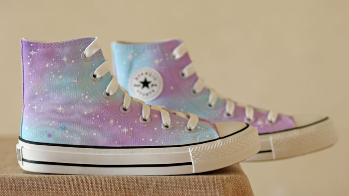 Galaxy Vans Shoes on Luulla