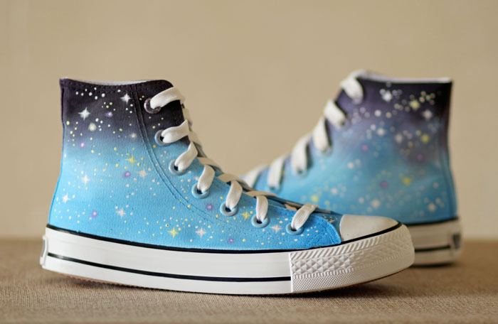 Galaxy Vans Shoes on Luulla